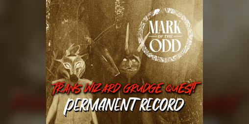 Cover image for Trans Wizard Grudge Quest! Permanent Record