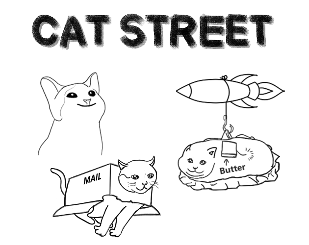 Cat Street by bcli