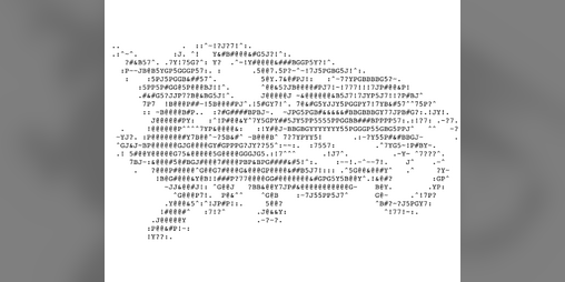 Cover image for ASCII Dragon!!!