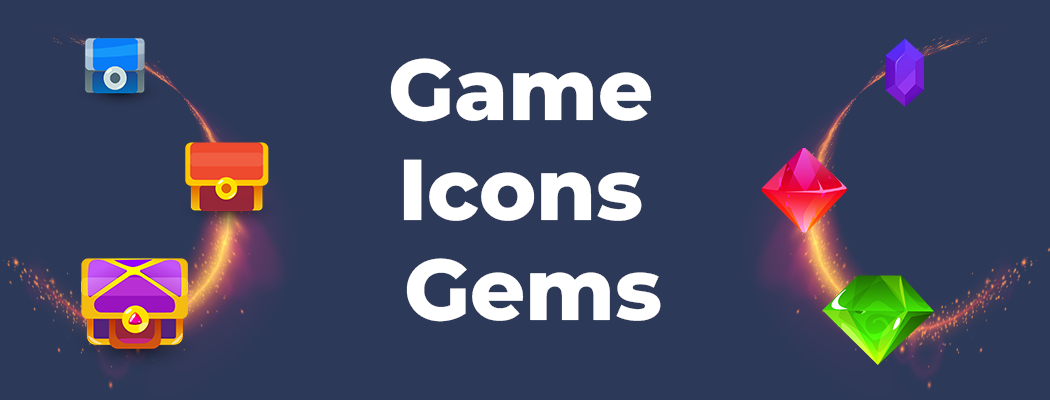 Game icons gems
