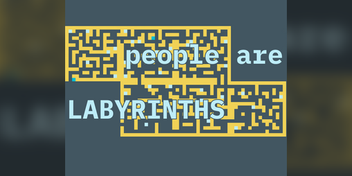 Cover image for people are labyrinths