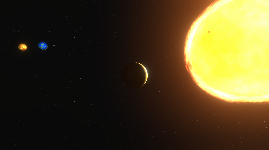 Solar System Simulation by yundev