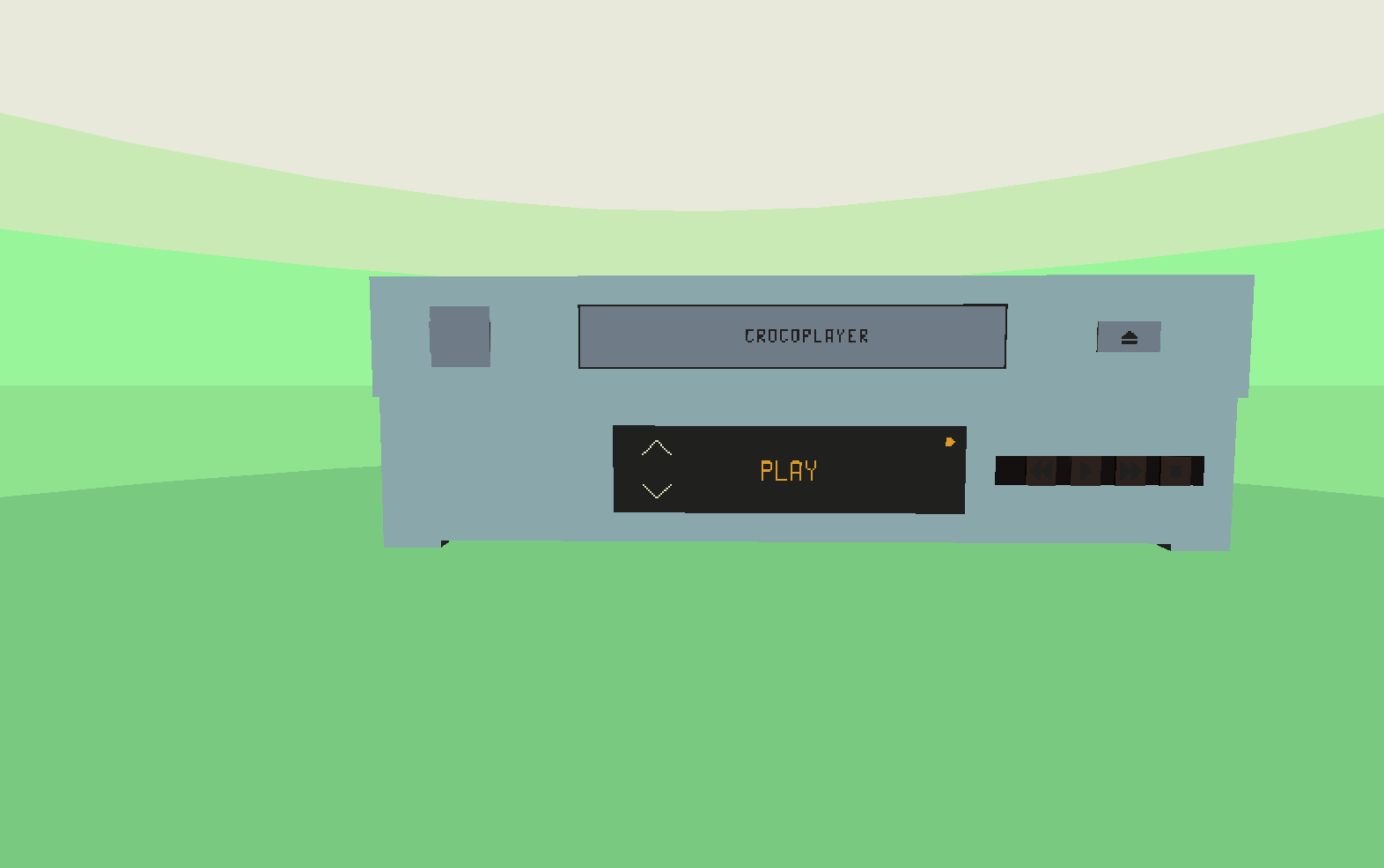 Simple VHS Player for Crocojam 2 by The Big White Whale