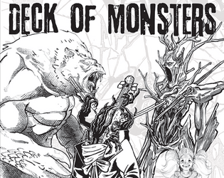 The Deck of Monsters (Monster of the Week)   - A Deck of 53 Original, Non-Appropriative Monsters Ready to Play in the Monster of the Week TTRPG 