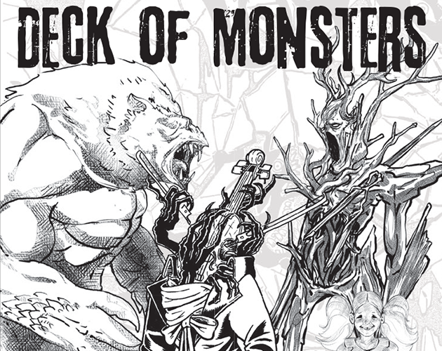 Cover image for The Deck of Monsters (Monster of the Week)