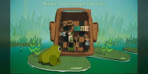 Cover image for Ribbit! Don't forget the tea!