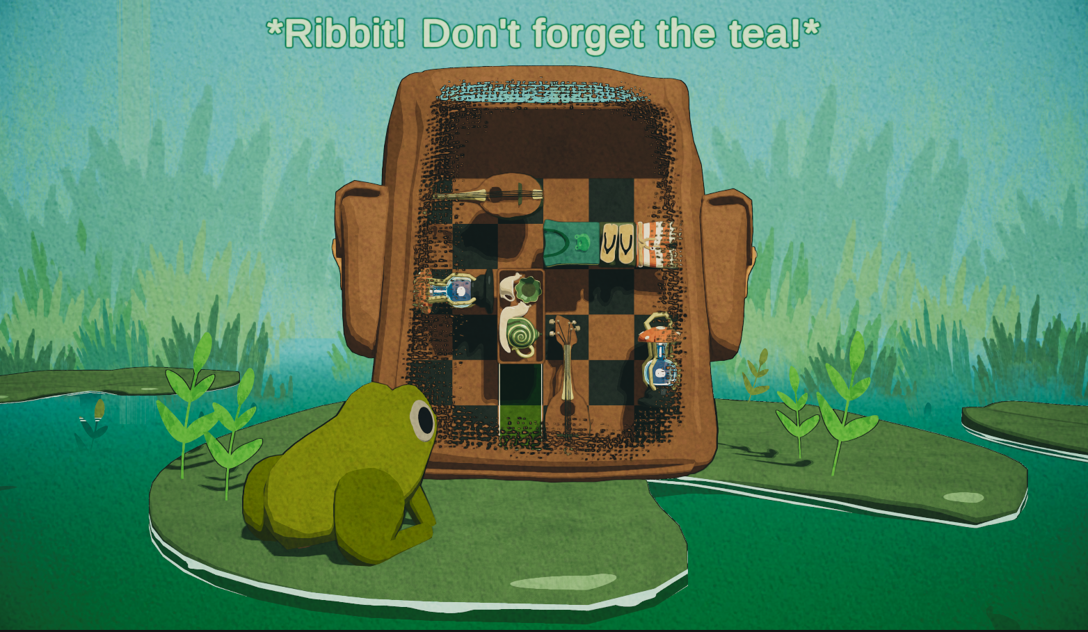 Cover image for Ribbit! Don't forget the tea!