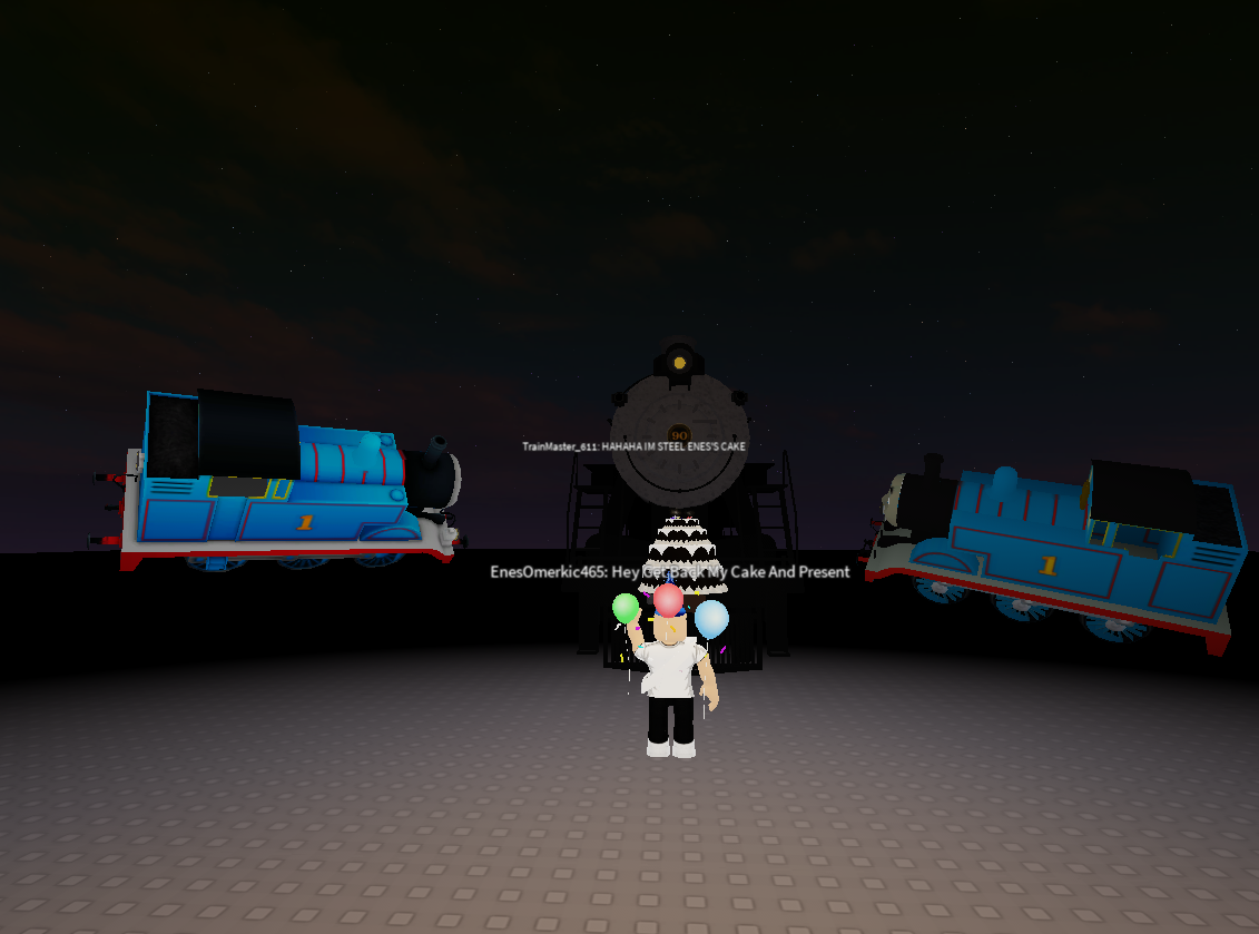 TrainMaster_611: In Enes's Birthday