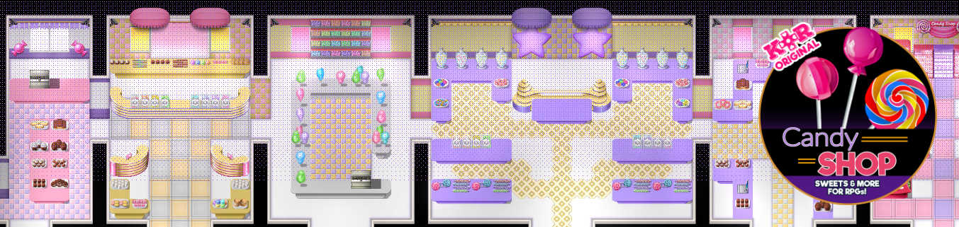 KR Candy Shop Tileset for RPGs