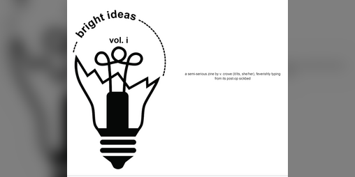 Cover image for Bright Ideas vol. i