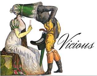 Vicious   - A Regency Gossip Letter-Writing Game for 3+ Players 