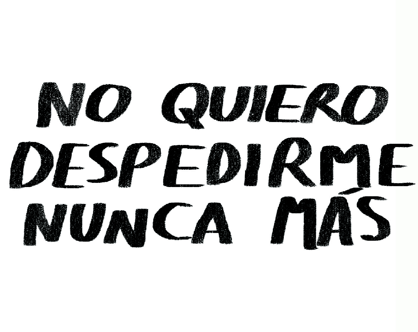 Cover image for NO QUIERO DESPEDIRME
