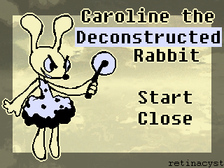 Caroline the Deconstructed Rabbit