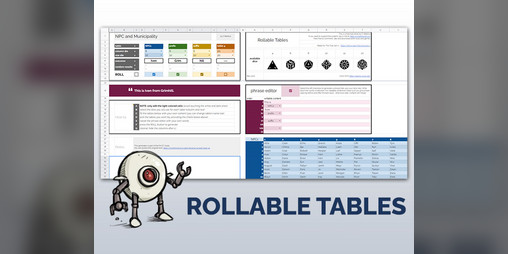 Cover image for Rollable Tables