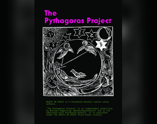 The Pythagoras Project   - A precise piece of absurdity. Compatible with Death in Space. Created for the "Planetfall" game jam. 