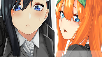 My fanmade Quints visual novel is out now. : r/5ToubunNoHanayome