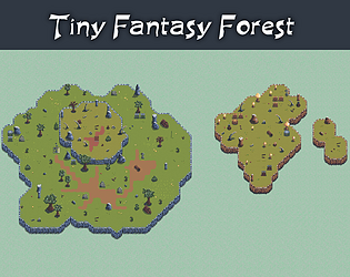 Free Pixel Art Pack - Tiny Forest by SlowDevelopment