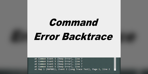 Cover image for Command Error Backtrace MV