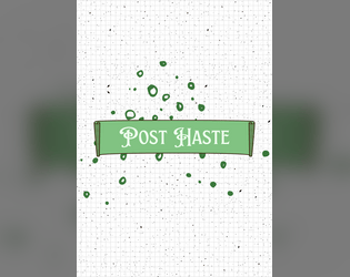 Post Haste   - You're a tortoise.  And today, you are delivering post. 
