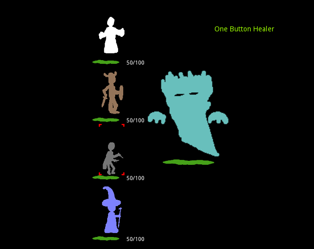 Cover image for One Button Healer