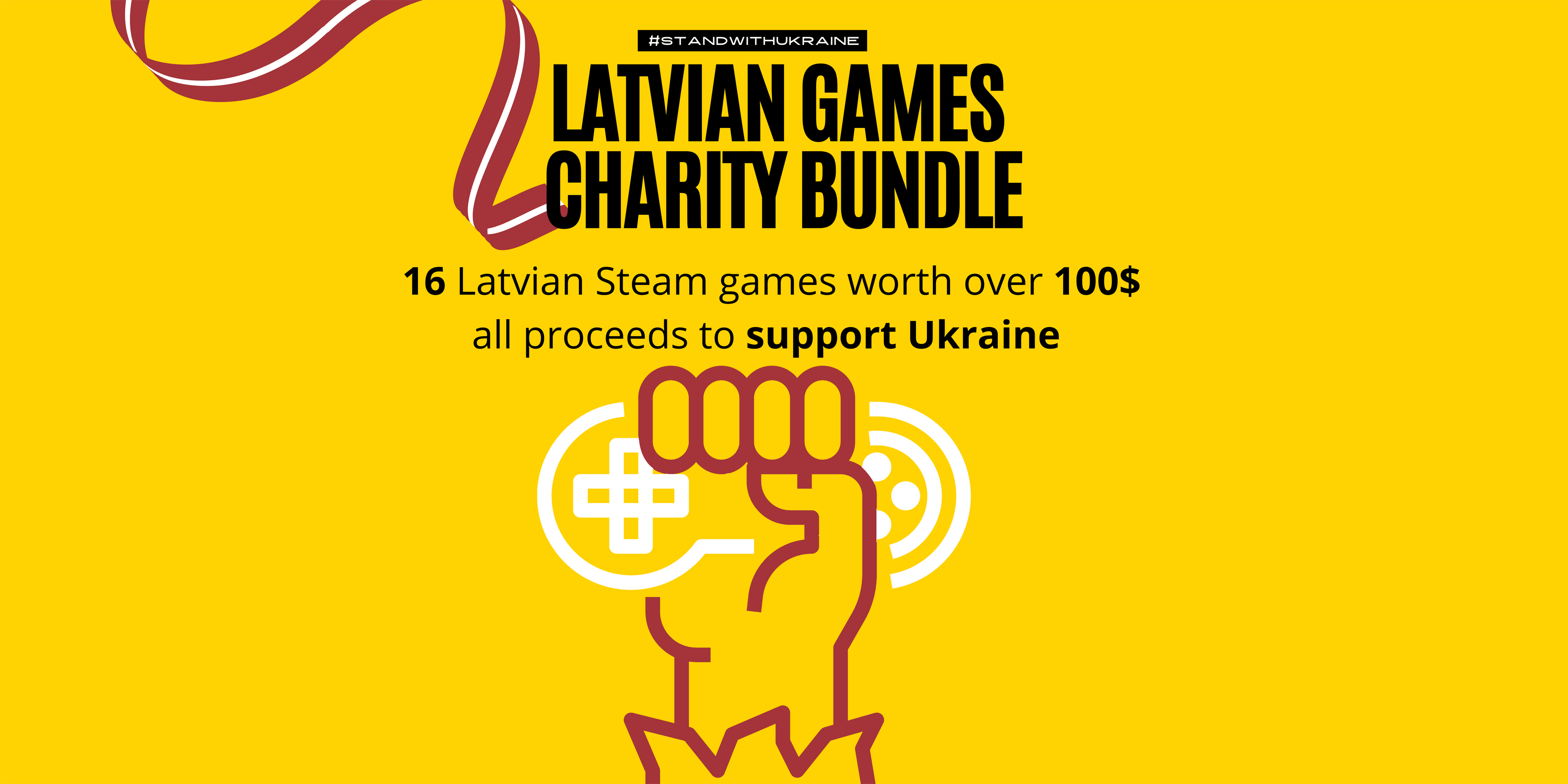 Latvian Games Charity Bundle - Stand With Ukraine