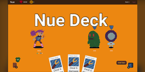 Cover image for Nue Deck - Roguelike Card Game Template