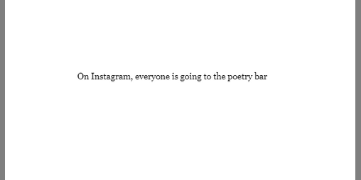 Cover image for Manifesto for the billion dollar poetry industry