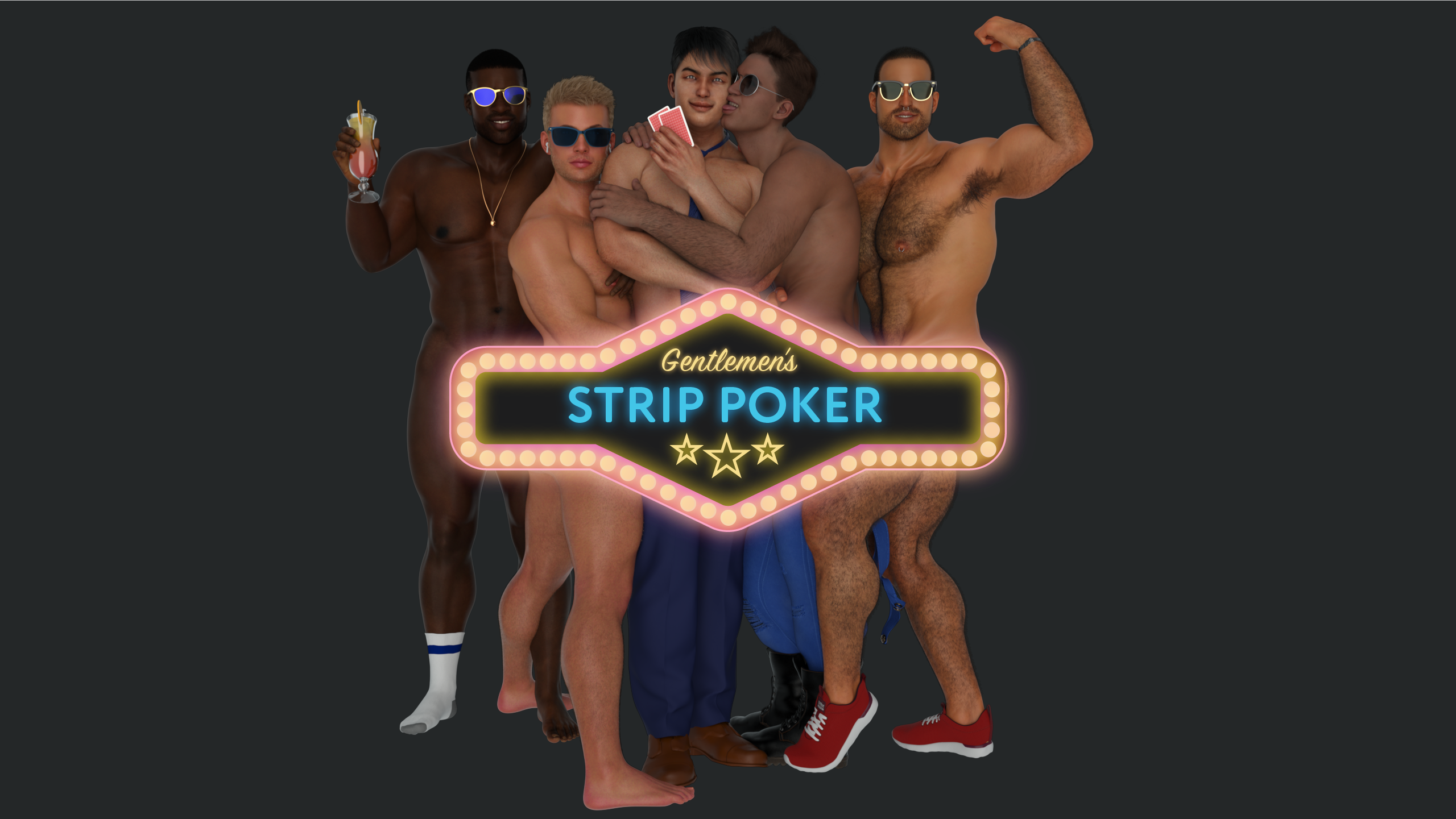 Play strip poker game
