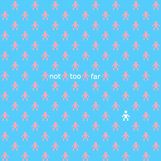 Cover image for not too far