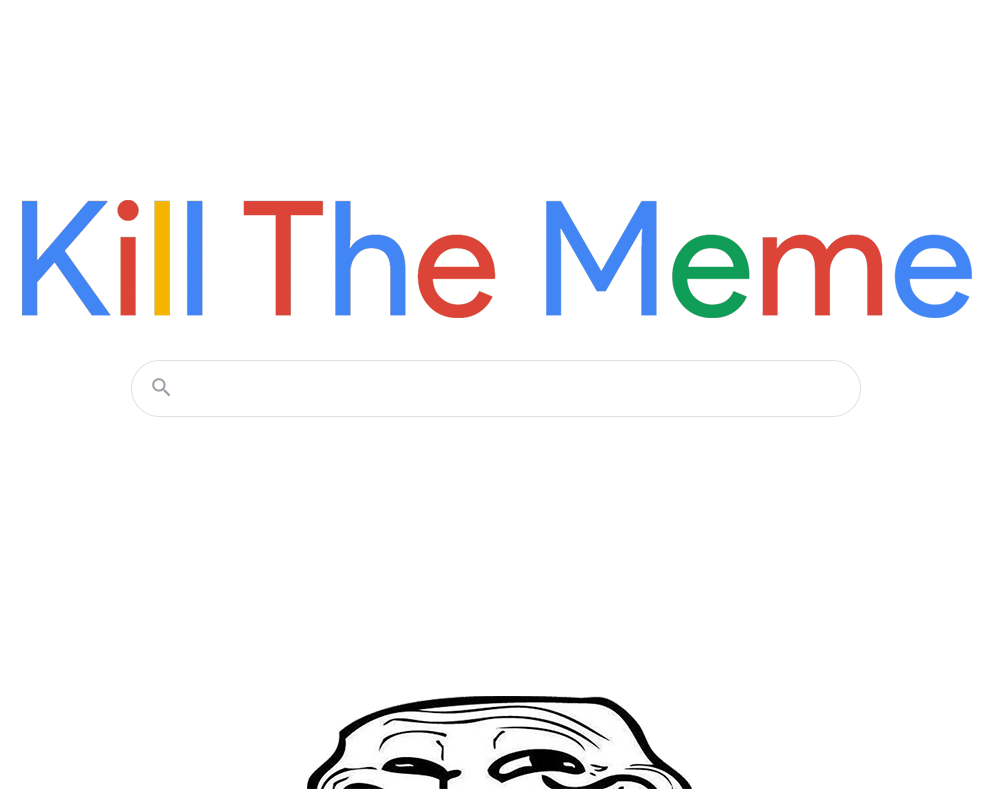 Kill The Meme cover