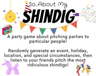 So...About My Shindig  