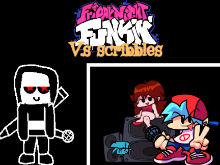 FNF VS SCRIBBLES by NameYourAnimation_Guy
