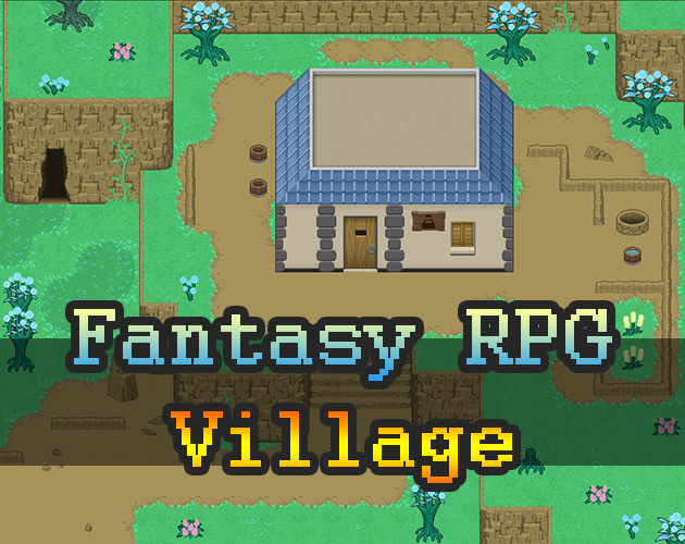 Fantasy RPG Tileset1 - village [16x16,32x32,48x48]