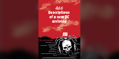 Cover image for d66 Descriptions of a new PC arriving - MÖRK BORK random table