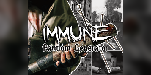 Cover image for Immune TTRPG Generator
