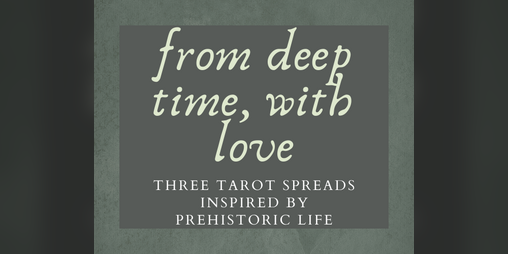 Cover image for from deep time, with love