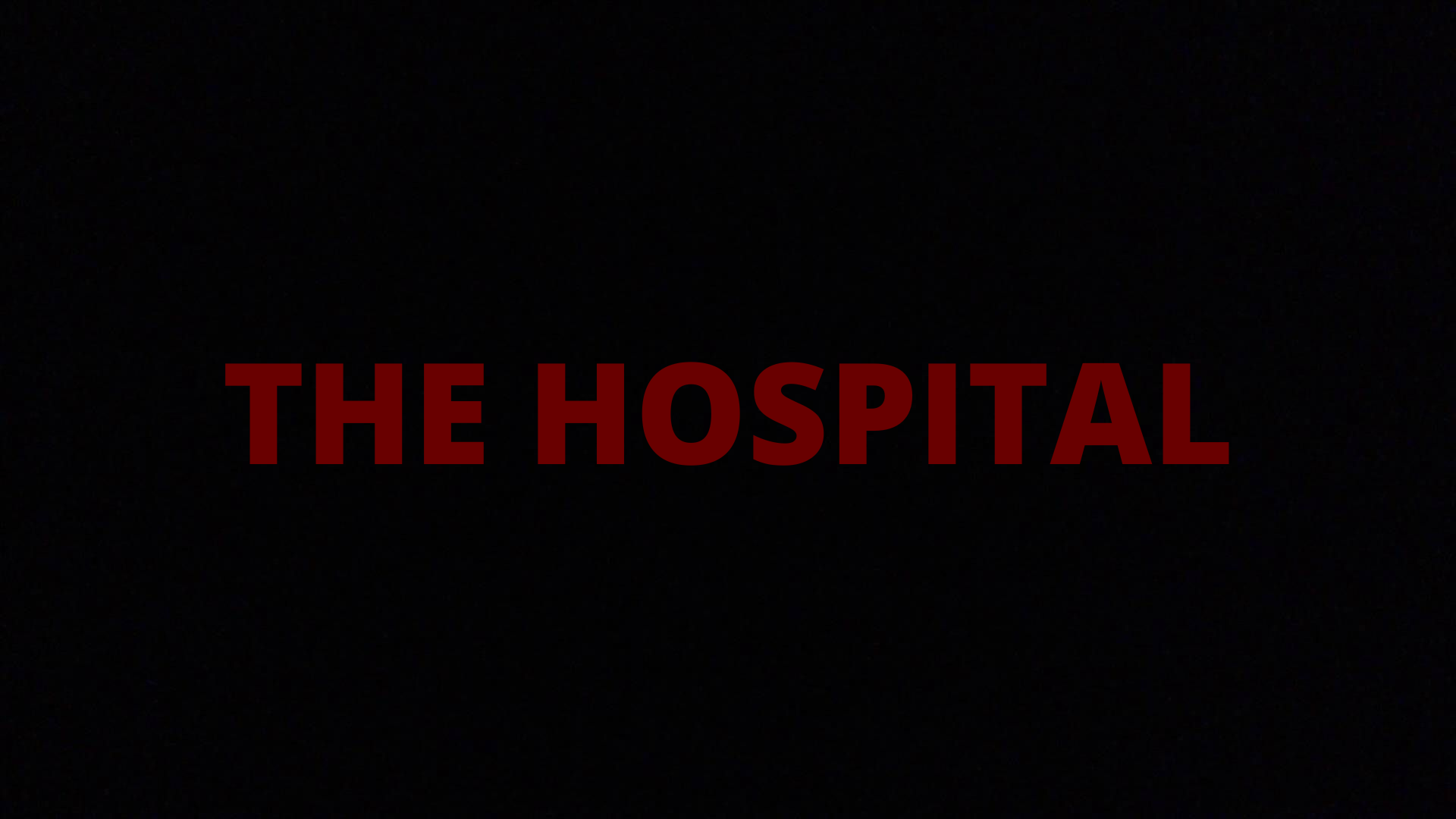 The Hospital WebGL