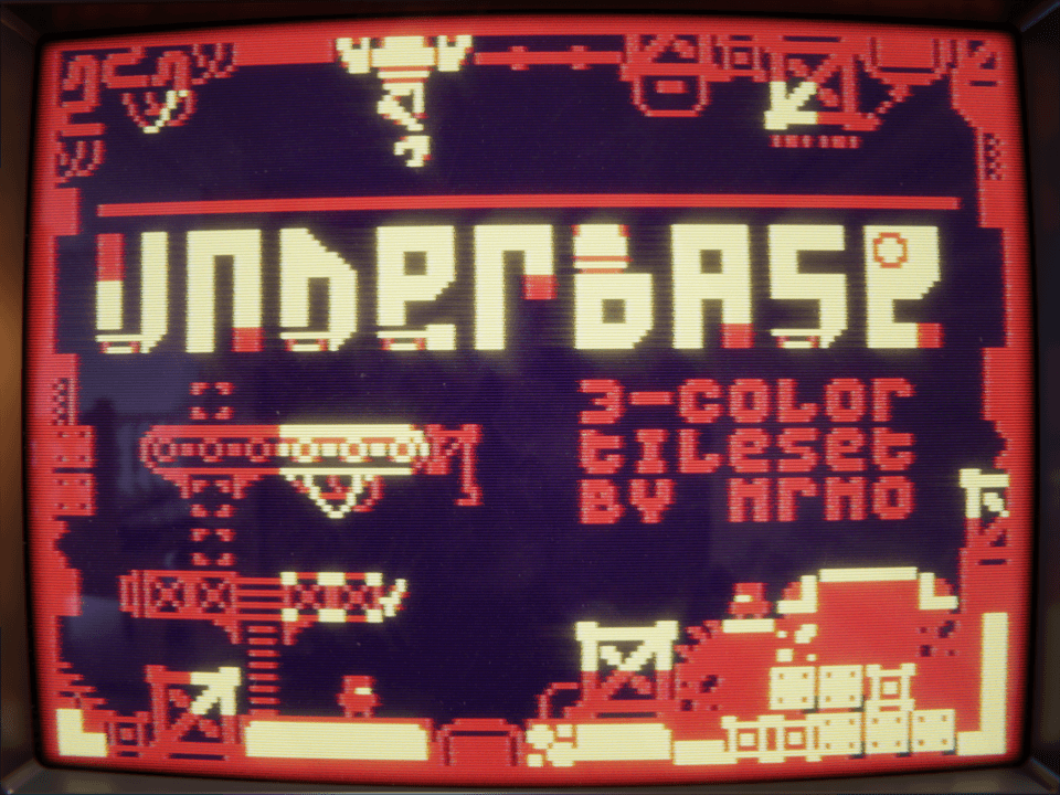Underbase, the three-color tileset!