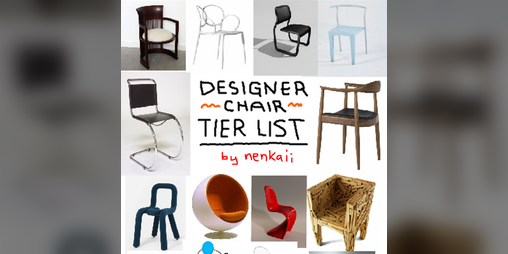 Cover image for DESIGNER CHAIR TIER LIST