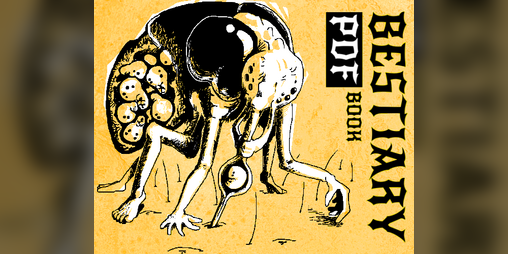 Cover image for MORK BORG: BESTIARY