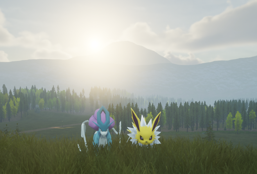 Route 1 Spawns + Event ▭ Pokemon MMO 3D - Unreal ver 2022.0.4.1a 