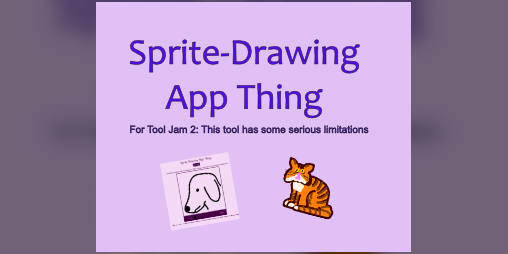 Cover image for Sprite-Drawing App Thing