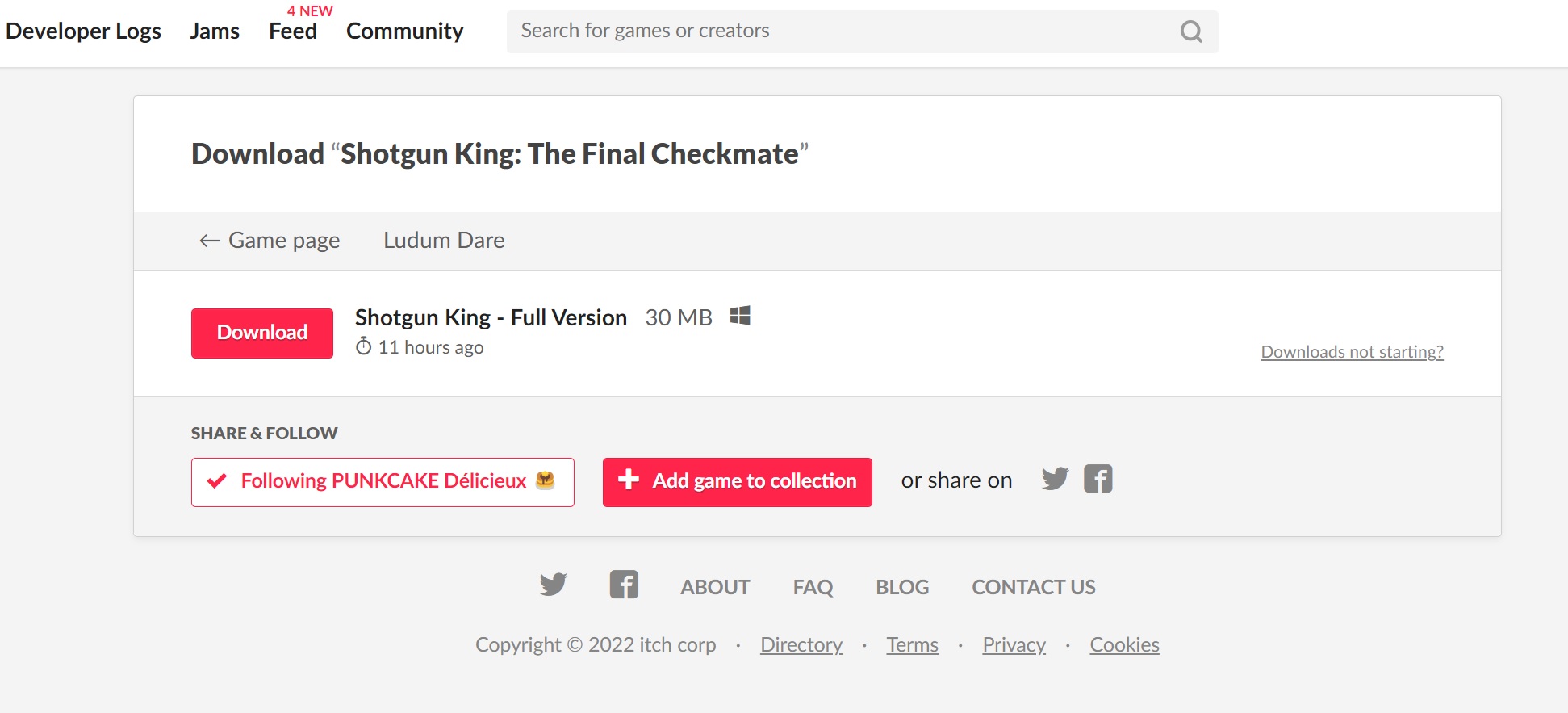 Shotgun King: The Final Checkmate ♟️ complete version is out now! - Shotgun  King: The Final Checkmate by PUNKCAKE Délicieux 🥞, Benjamin Soulé