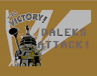 Daleks Attack (C64) By Raffaele Intorcia - 2022