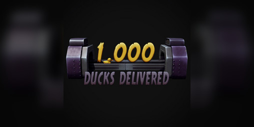 Cover image for 1000 Ducks Delivered