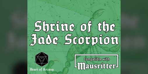Cover image for Shrine of the Jade Scorpion