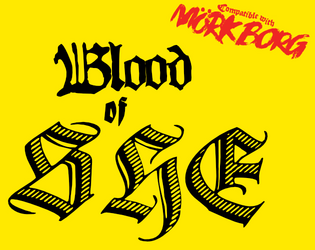 Blood of SHE   - a Mörk Borg crossword dungeon 