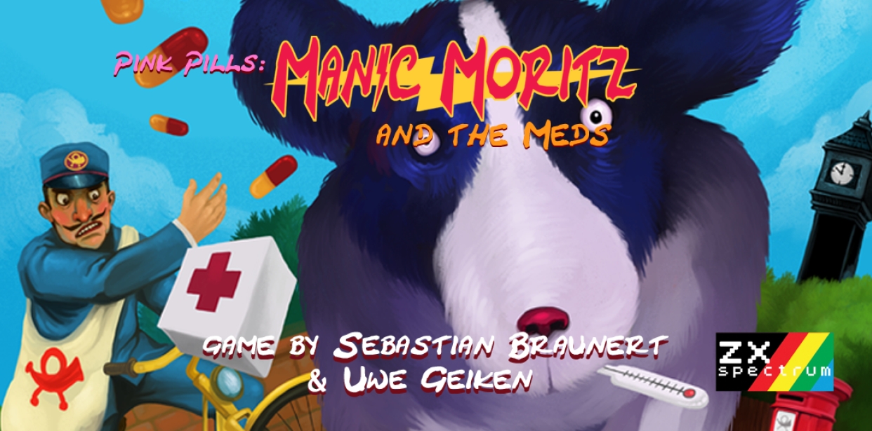 Cover image for PINK PILLS - MANIC MORITZ AND THE MEDS (128k)
