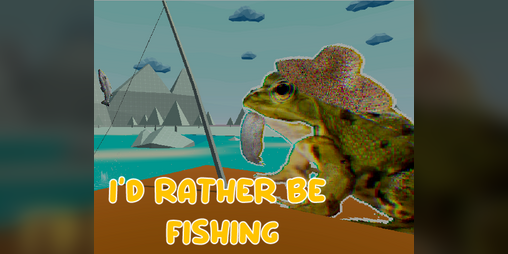 Cover image for I'd rather be fishing