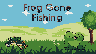 Cover image for Frog Gone Fishing